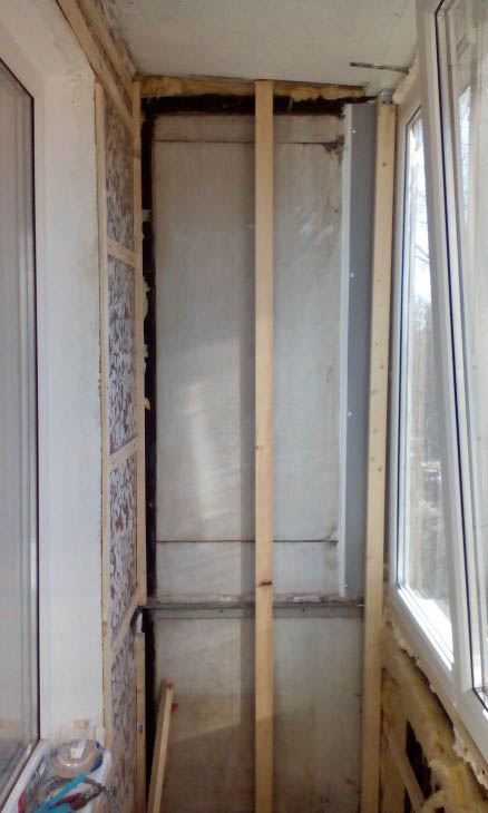 Ремонт и утепление балкона своими руками с ДСП и панелями ПВХ